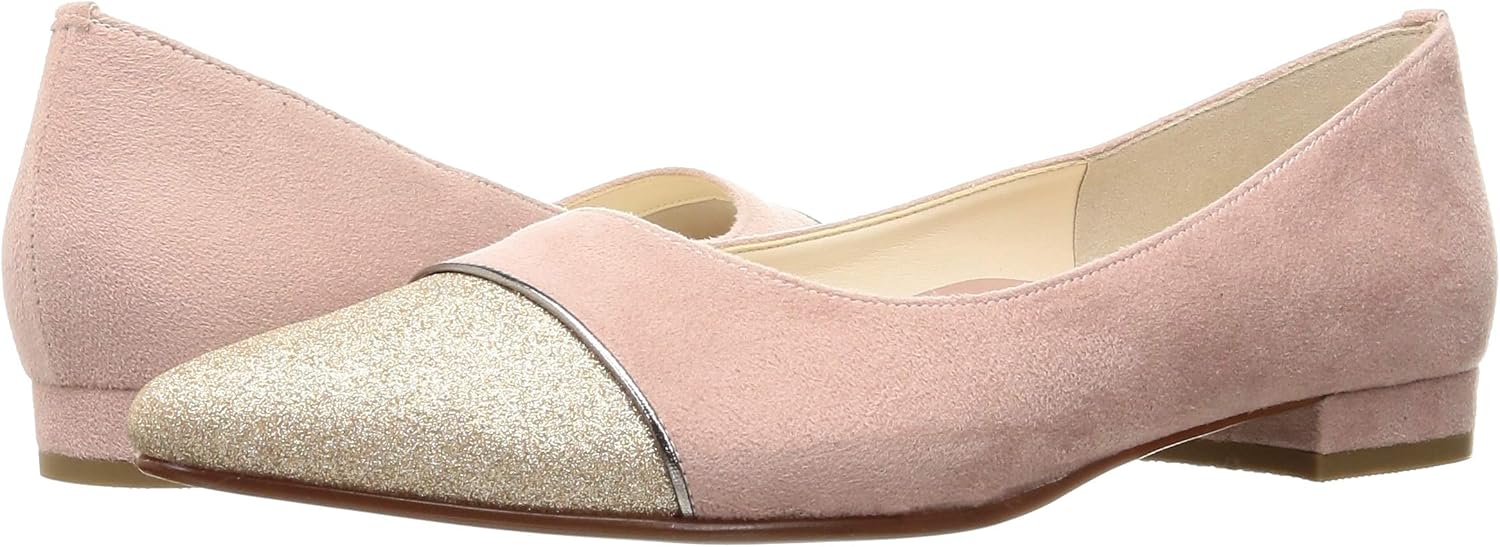 【ヴェリココ】パンプス MN7S15F18-3123 レディース ピンクスエード調コンビ