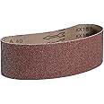 Mercer Industries 107040 Aluminum Oxide Premium Sanding Belts (10 Pack), 3 x 24"