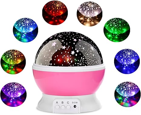 Amazon.com: Proyector de luz nocturna de estrella, luces ...