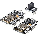 MakerFocus 2pcs ESP8266 NodeMCU LUA CP2102 ESP-12E Internet WiFi Development Board Serial Wireless Module Internet for Ar dui