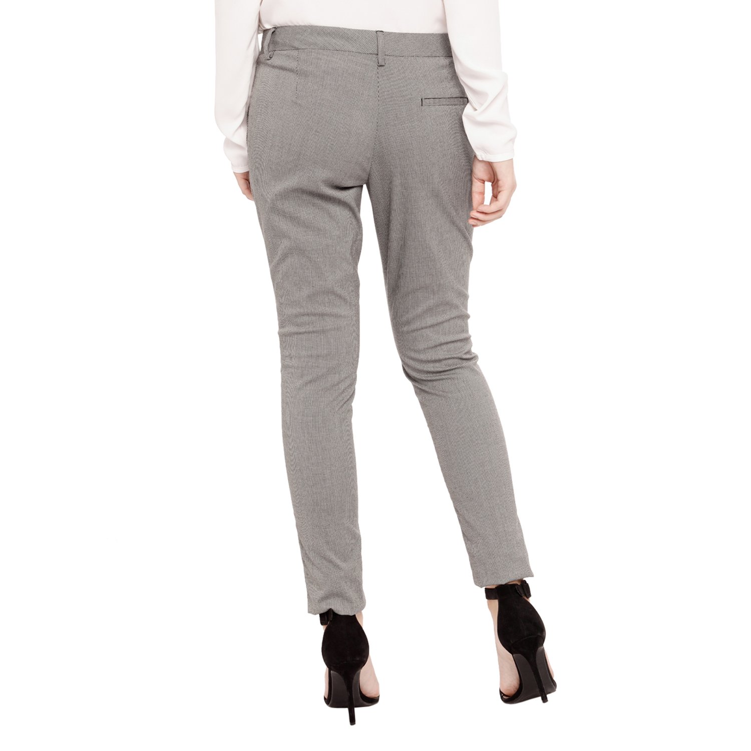 annabelle by pantaloons women's solid trouser