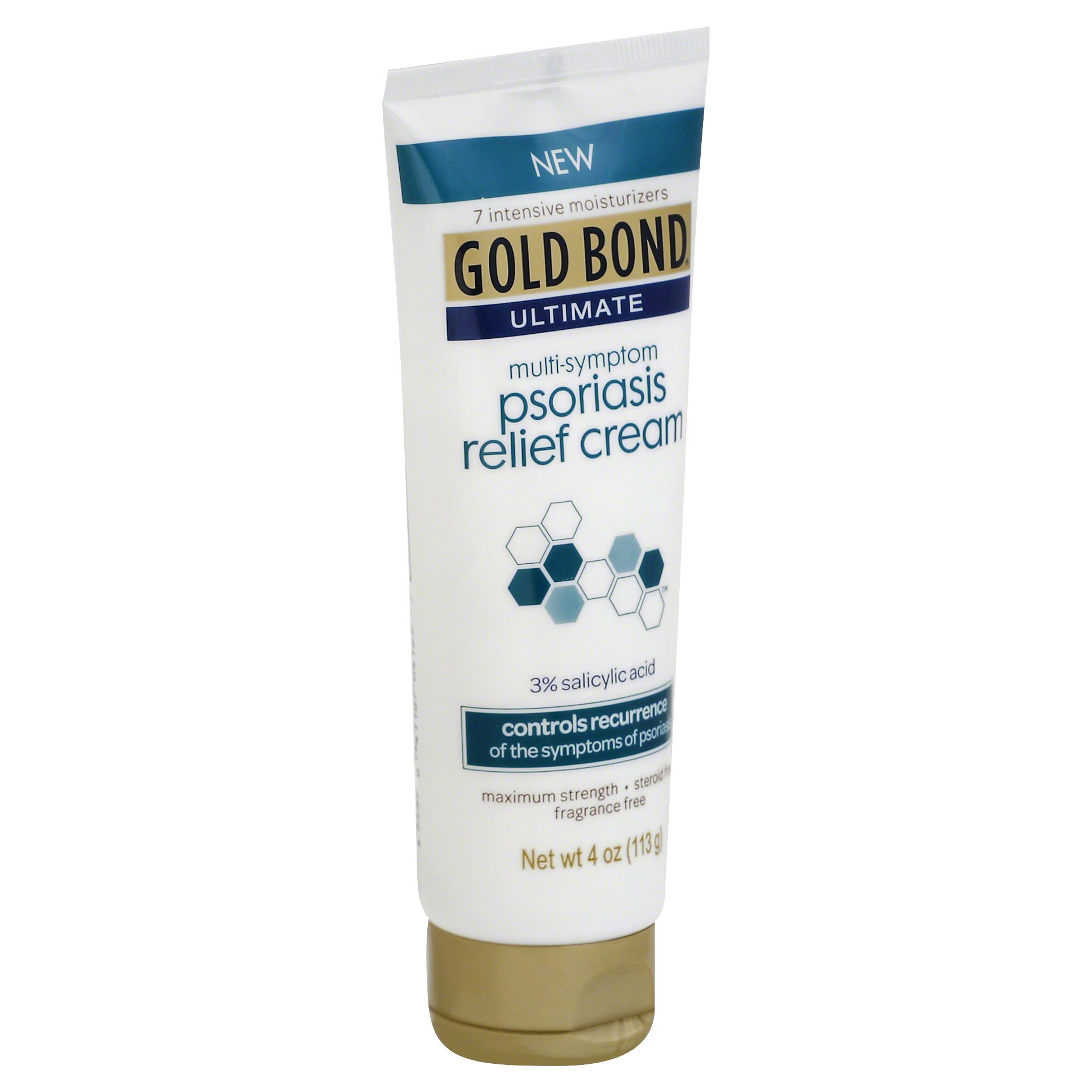 Gold Bond Ultimate Psoriasis Relief Cream, 4 Ounce, Contains Salicylic
