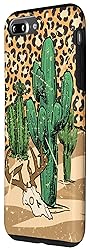 iPhone 7 Plus/8 Plus Desert case cactus leopard