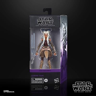 STAR WARS The Black Series Ahsoka Tano Toy 6-Inch-Scale Rebels Collectible Action Figure, Toys for Kids Ages 4 and Up