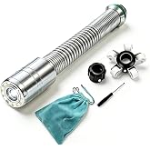 TLWOCY 512HZ Sewer Camera Head Replacement Parts Self Leveling with Locator 12 Lights Guide Wheel Protective Cover,Accessory for 23MM Pipe Drain Sewer Inspection WP9600FTR Camera(0.9inch/23mm,512hz)
