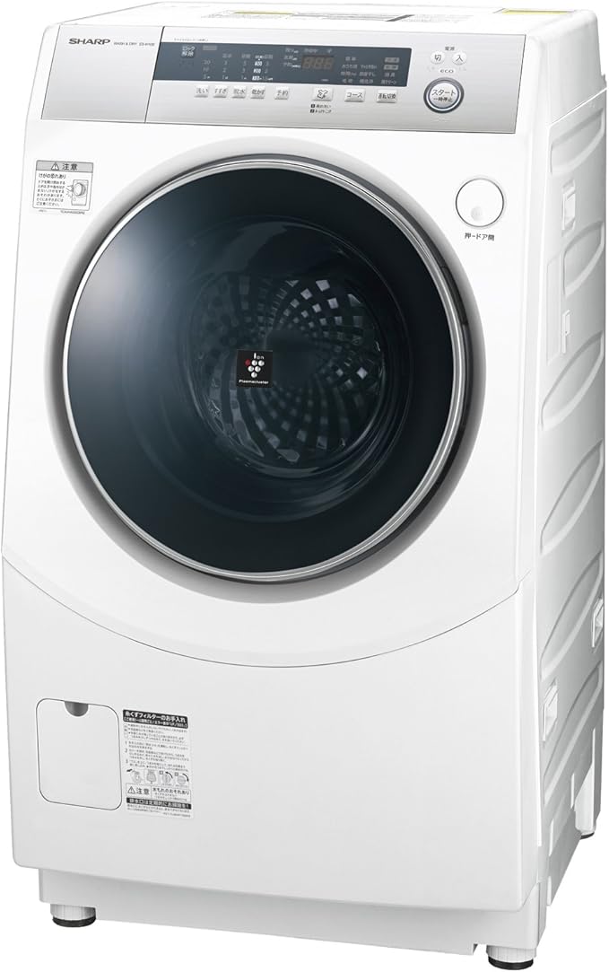 シャープ ドラム式洗濯乾燥機 ES-H10D  中古品 シャープ ドラム式洗濯乾燥機 ES-H10D 中古品