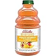 Dr. Smoothie Refreshers Peach Mango – Made with Real Fruit Juice – Drink Concentrate, No Artificial Colors, Shelf-Stable – Lightly Caffeinated with Green Coffee Extract (46 oz Bottle)