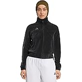 adidas womens House of Tiro Velour Track Top