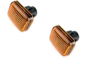 Amber Side Marker Light Set Compatible with P38 Range Rover/Discovery 1 by Allmakes 4x4