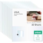 Cricut&reg; Acetate Sheets 12 in x 12 in, Clear (20 ct)