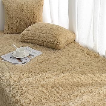 XUELIAIKEE Cojín de Felpa para Asiento de Ventana, cojín de Felpa