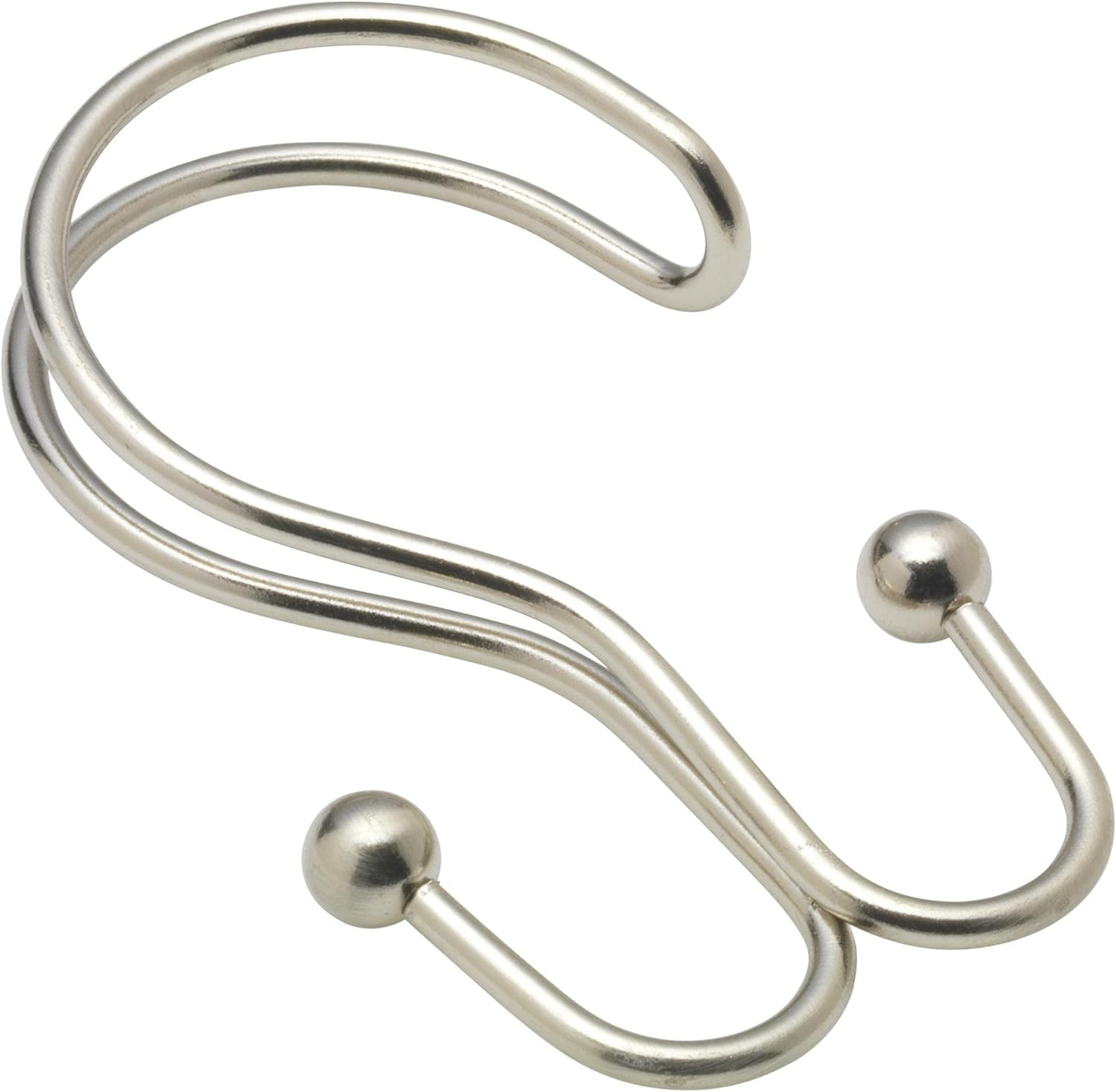 Amazon Com Carnation Home Fashions Double Shower Curtain Hook In