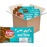 Enjoy Life Baking White Baking Chips, Dairy, Soy, &amp; Nut Free, Non GMO, Gluten Free, Vegan Chocolate Chips, 9 oz (Pack of 6), Bake The Best Brownies, Cakes, Cookies, &amp; Pancakes