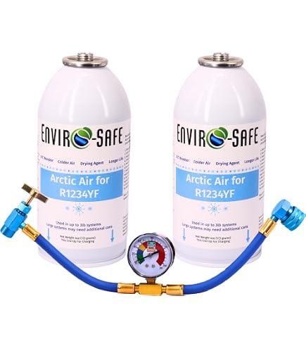 Amazon.com: Dye Charge for R1234yf Systems,3 cans and Brass