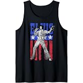 Elvis Presley American Flag Tank Top