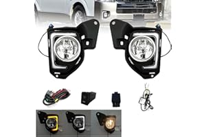 Fog Light with DRL & Turn Signal Fit for Toyota Hiace 2014 2015 2016 2017 2018 with Halogen Lamps Kit