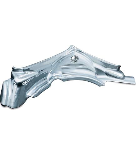 Kuryakyn 7779 Starterhalterung-Abdeckung Chrom – Für Harley-Davidson Touring 2009-2016 – Aus A380-Aluminium