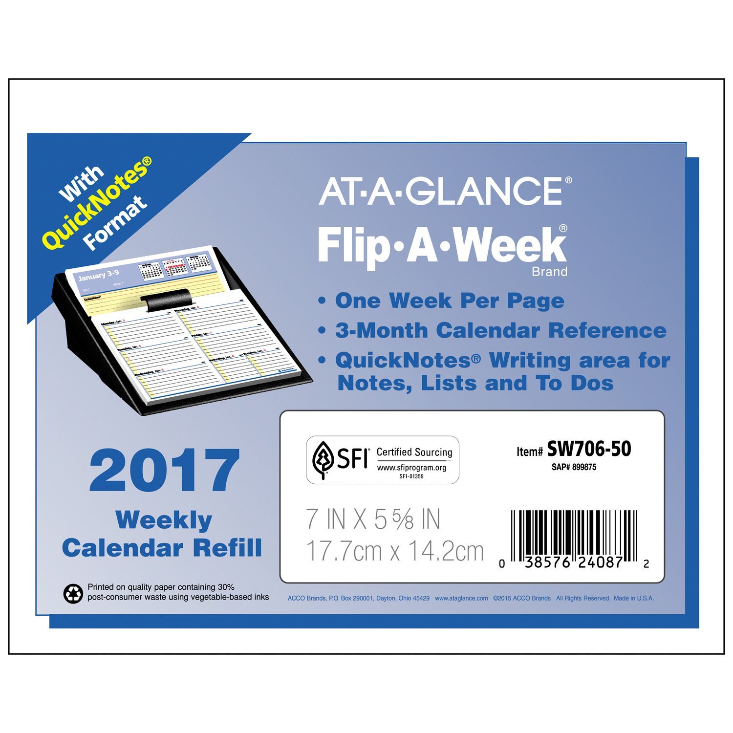 Best 2017 at a glance desk calendar