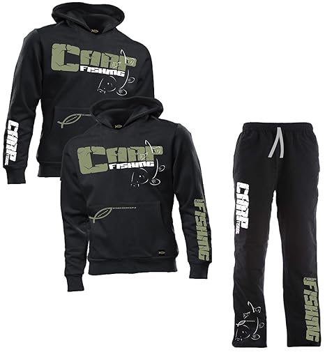 HOTSPOT DESIGN Angler Carpfishing Set 1 Hoody und 1 Hose für Karpfenangler