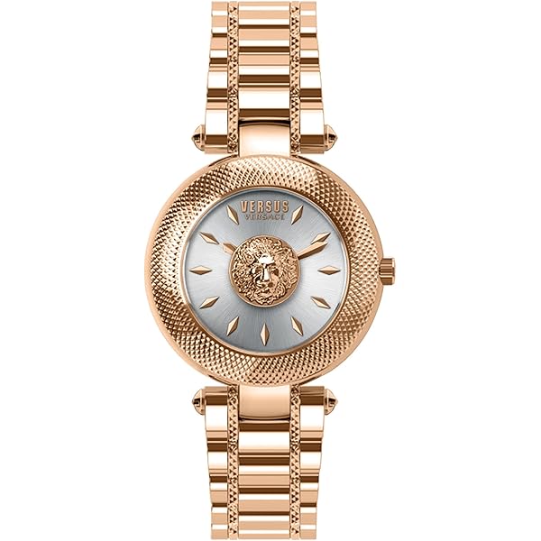 Versace Gold Watches Les Docks ネイビー Versus Versace Womens Les Docks Watches | Direct Luxury
