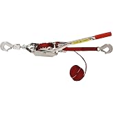 American Power Pull 18700 Power Strap Pull, 1 Ton, red