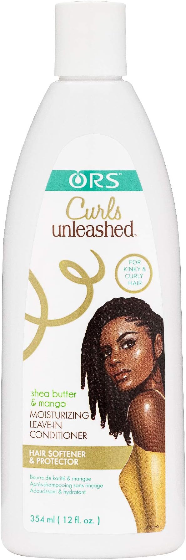 Curls Unleashed Shea Butter and Mango Moisturizing Leave-In Conditioner 12 Ounce (Pack of 6)