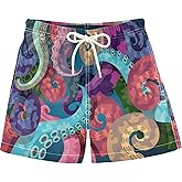 visesunny Boys Surfing Board Shorts Quick Dry Boys Swim Shorts s Swim Trunks Size from 2T to 14/16