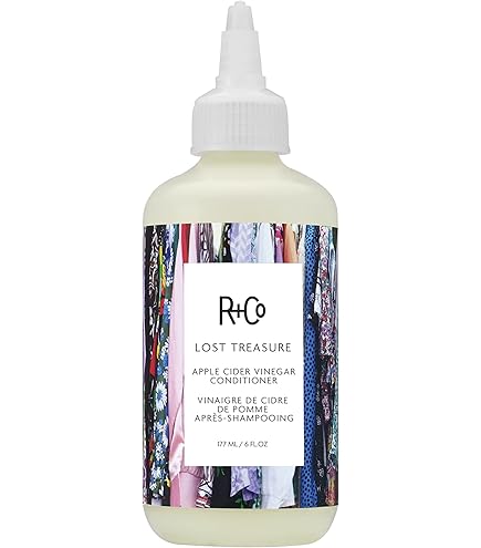 Amazon.com: R+Co Lost Treasure Apple Cider Vinegar Hair Rinse +