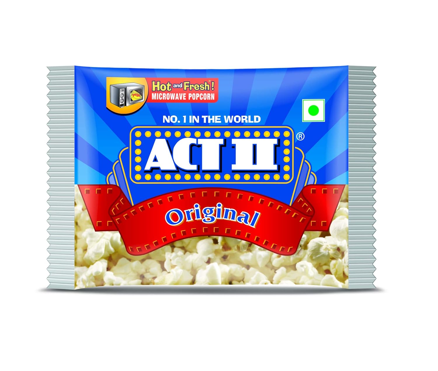 Act II Natural Microwave Popcorn, 33g Amazon.in Amazon Pantry