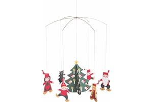 FLENSTED MOBILES Pixy Family Hanging Mobile - 11 Inches - High Quality - Handmade in Denmark by Flensted