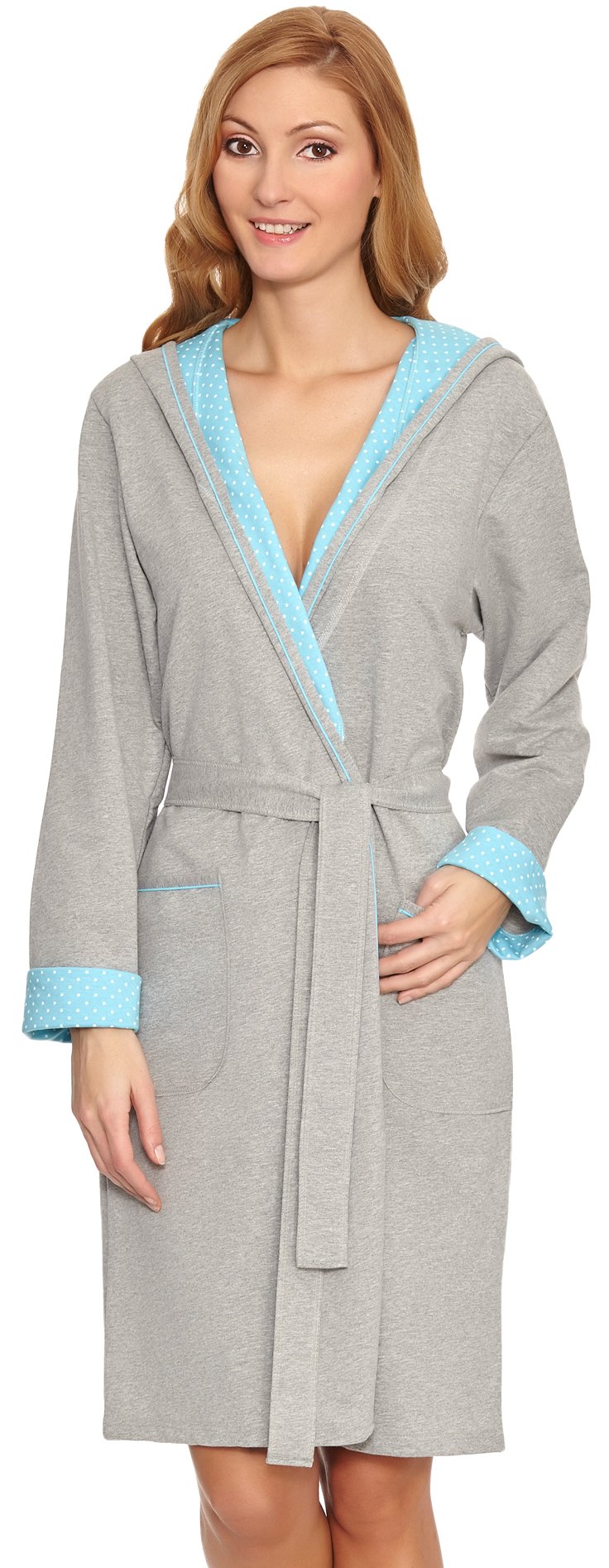 Mujer Verano Bata Hogar Mujer Algodón 100%, Sin Mangas