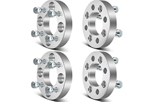 SCITOO 4X 1 inch Wheel Spacers 4 Lug 4x100mm to 4x100mm 12x1.5 Studs 67.1mm Compatible with for Cobalt Wheel Spacers for Neon