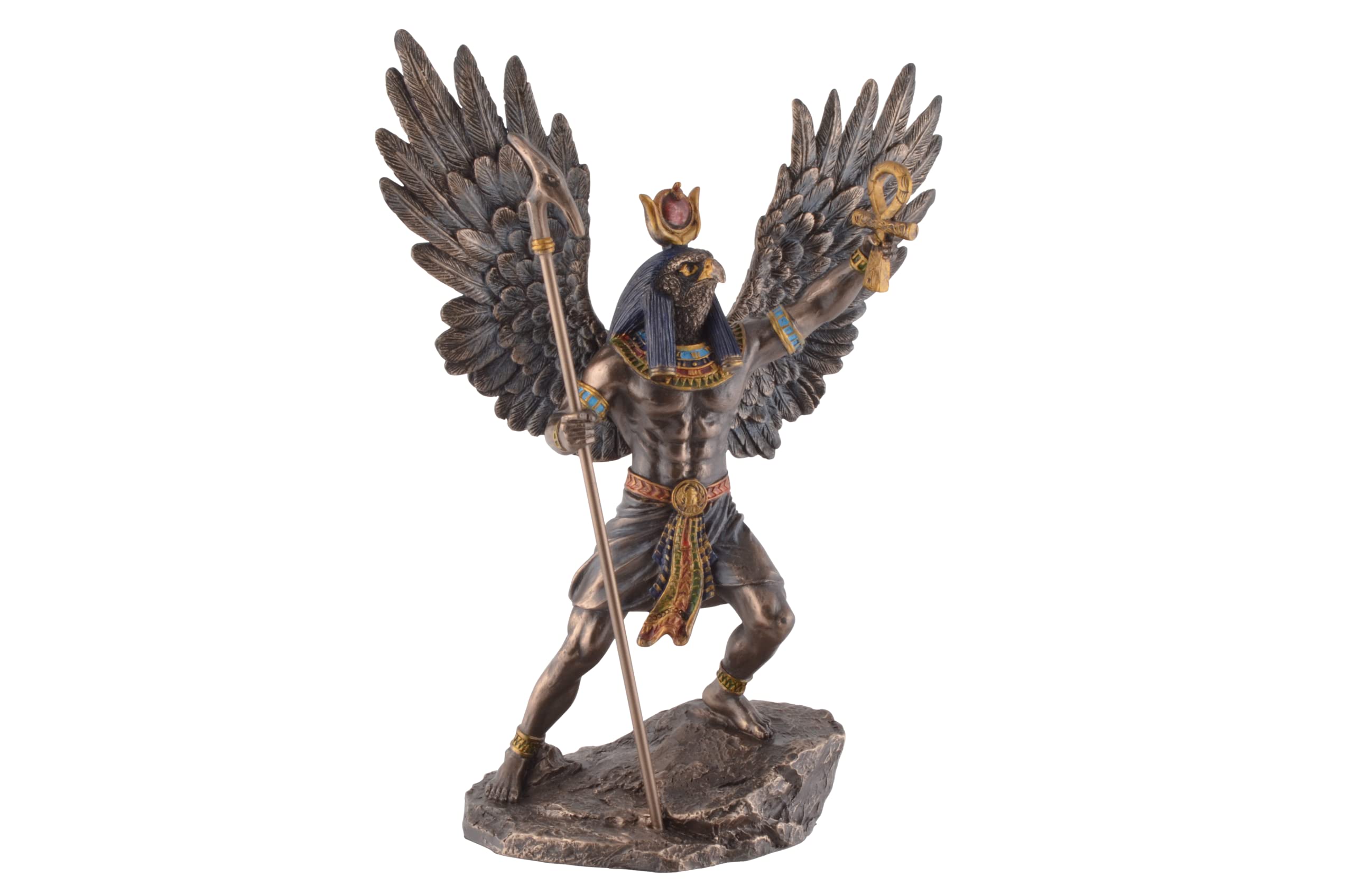 VOGLER Joh. Vogler GmbH Egyptian Sun God Ra - Bronzed and Coloured by Veronese