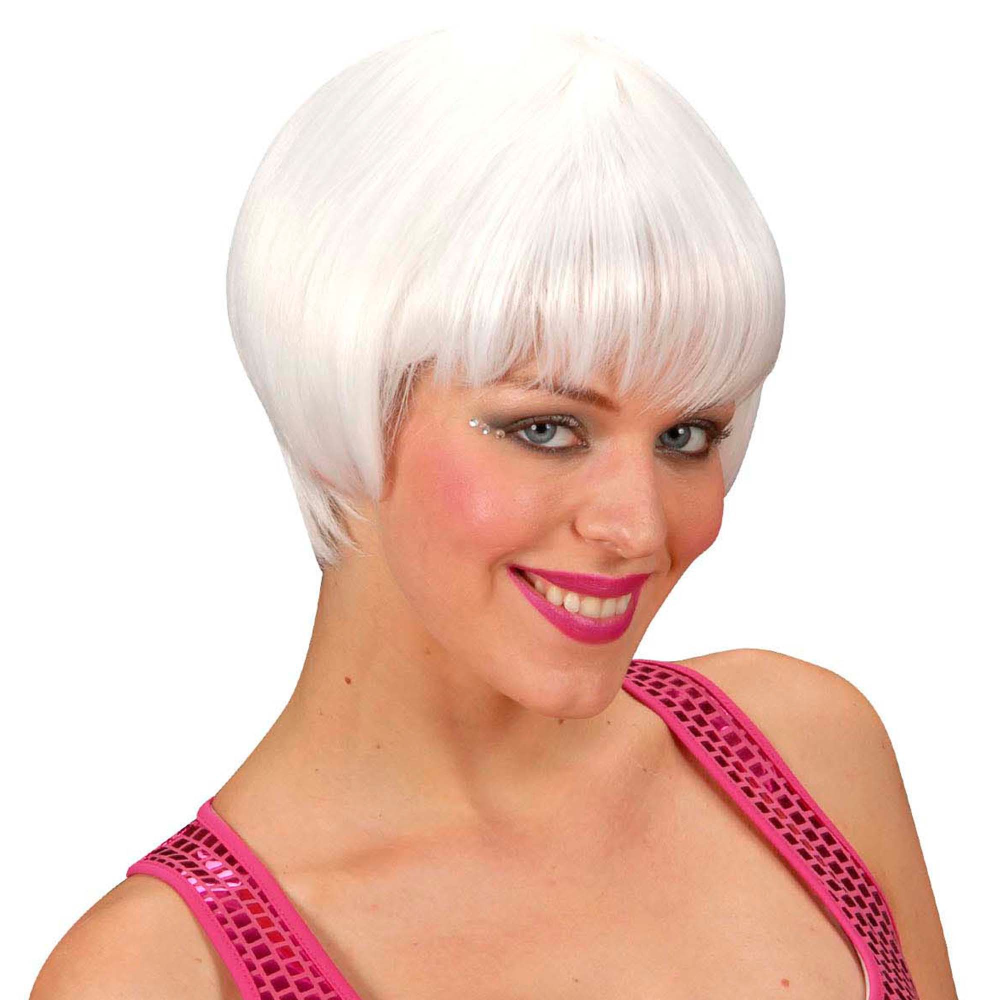 Rave - White Wig for Hair Accessory Fancy Dress