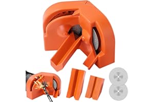 YAMEOME Drill Bit Sharpener, Multipurpose Drill Bits Grinding Sharpener, Mill Drill Machine Blade Sharpening Tool for All Bits(5/64''- 5/8'') Portable Drill Grinder Grinding Tool, Powered by Electric Drills