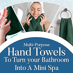 DAN RIVER 6-Pack Premium Hand Towels