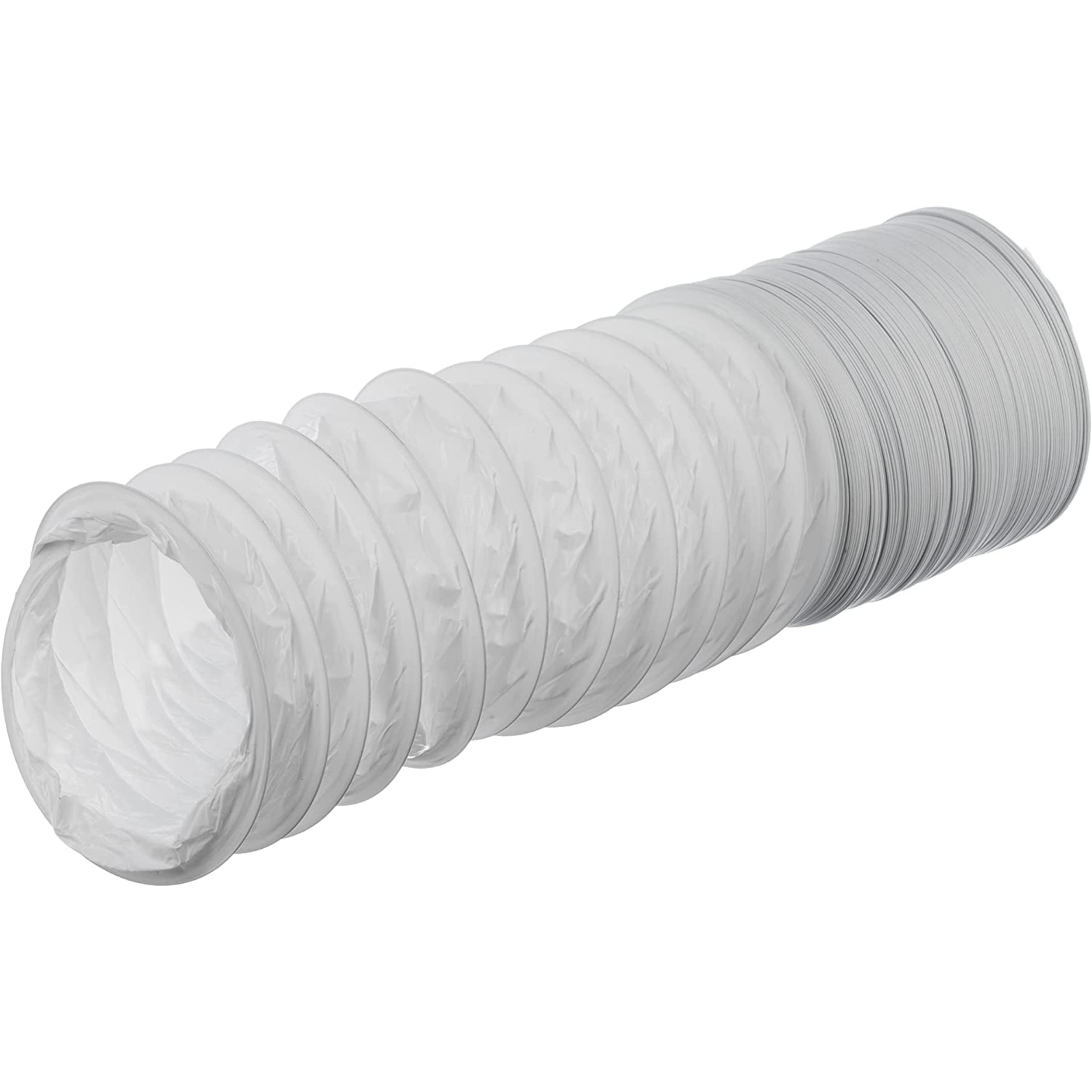 Ø 125mm / 6m PVC Flexible Ducting - Ventilation Duct Hose for Tumble Dryer, Cooker Hood, Extractor Fan, Air Conditioner