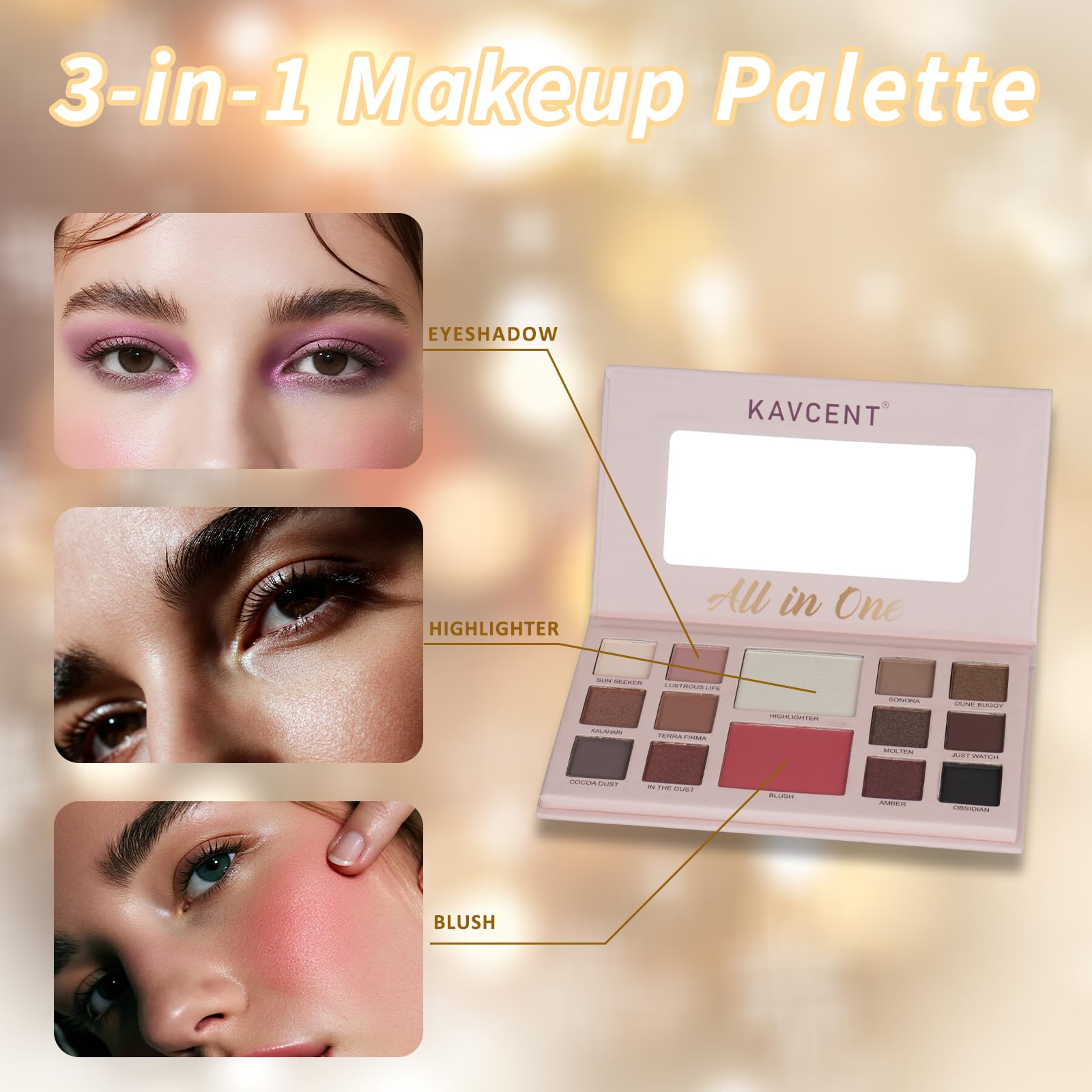 Makeup Kit Makeup Set for Women Teens full Kit Makeup Kits for Teenagers Makeup Gift Sets for Teen Girls Women Christmas Girls Gifts Eyeshadow