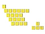Ranked Rubber Keycap Set | Double Shot Translucent