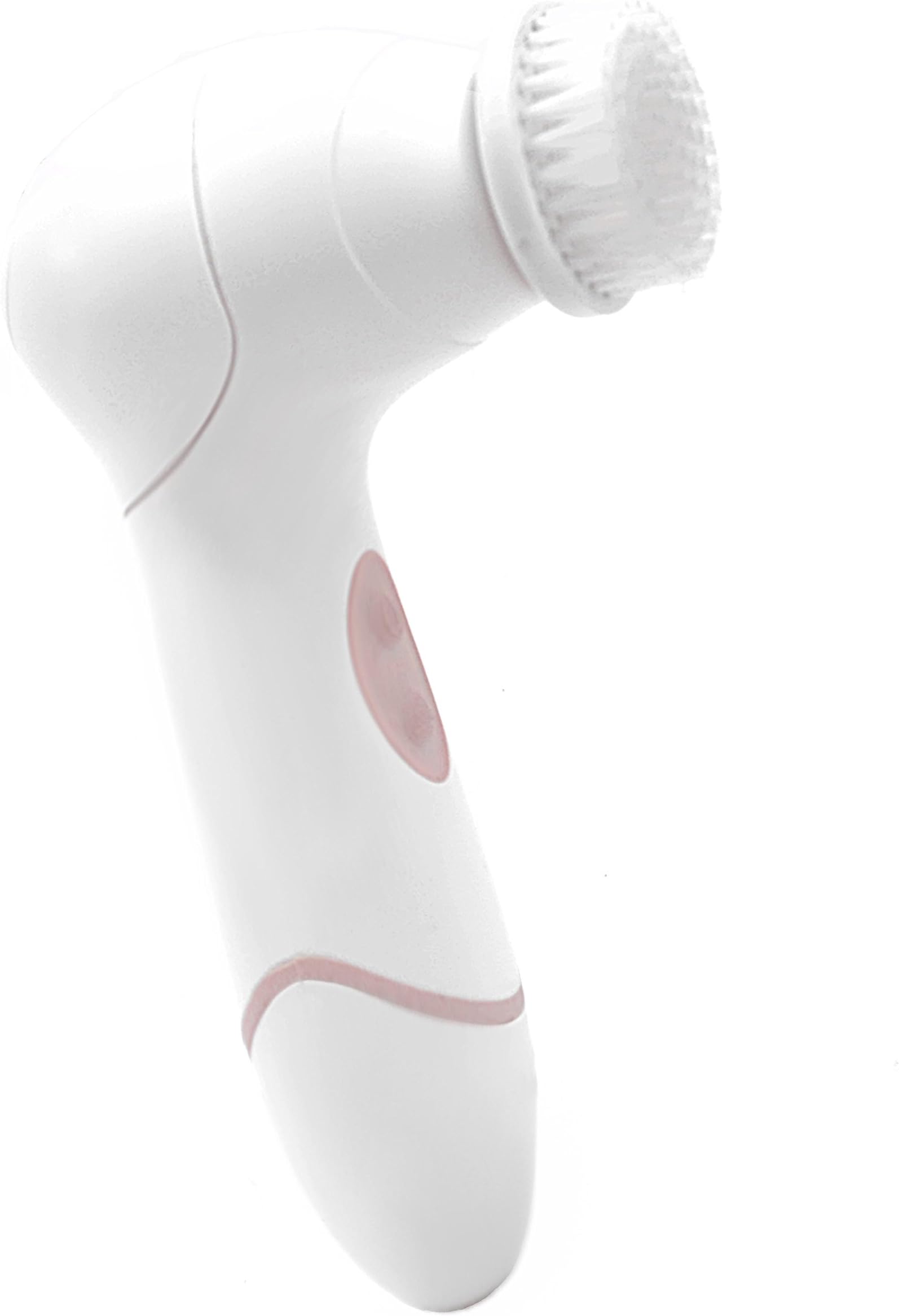 Face Brush for Sensitive Skin - with two changeable heads: the brush and a super soft sponge to clean sensitive skin