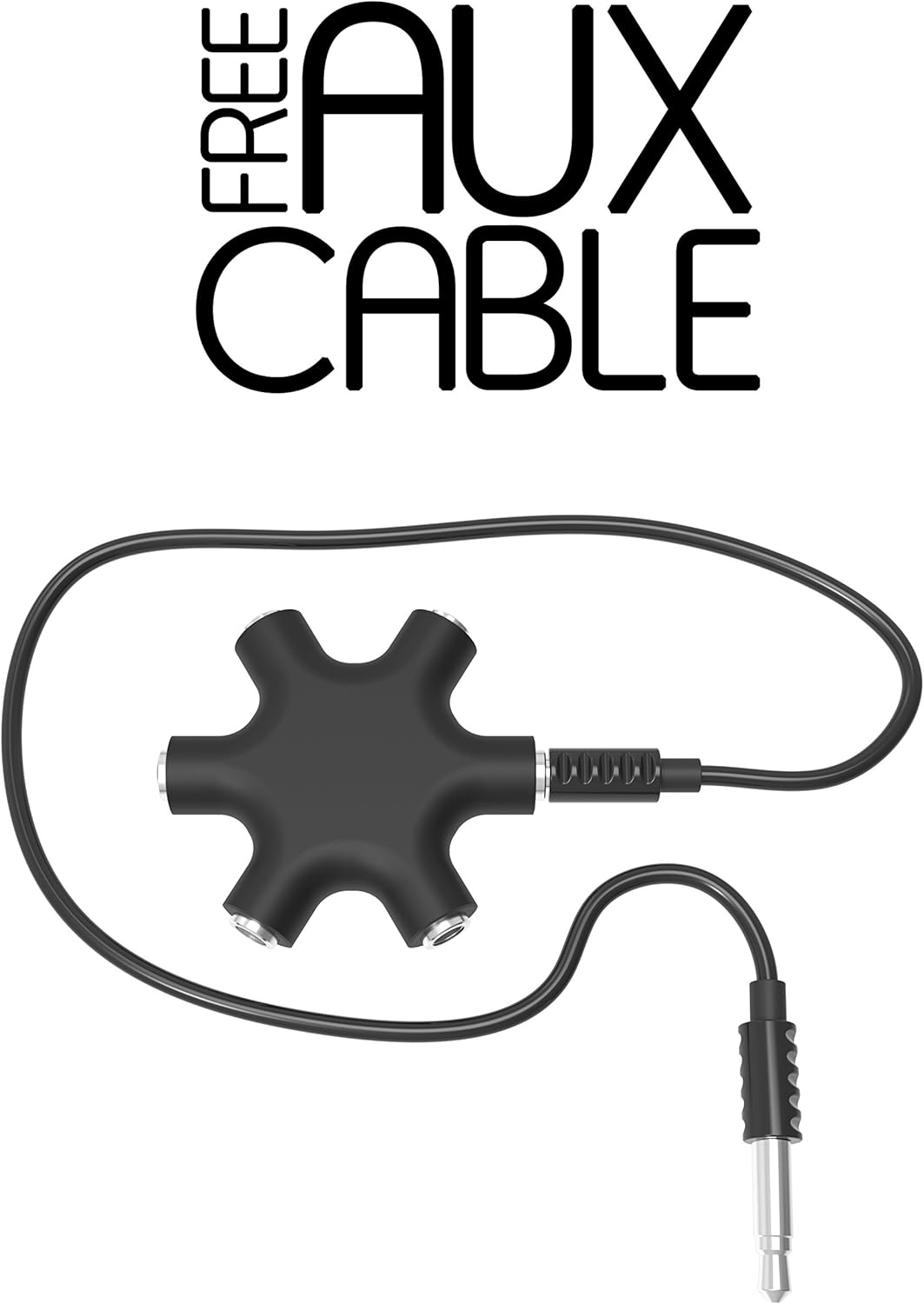 innoGadgets® Jack splitter, Black, Audiosplitter - Image 5