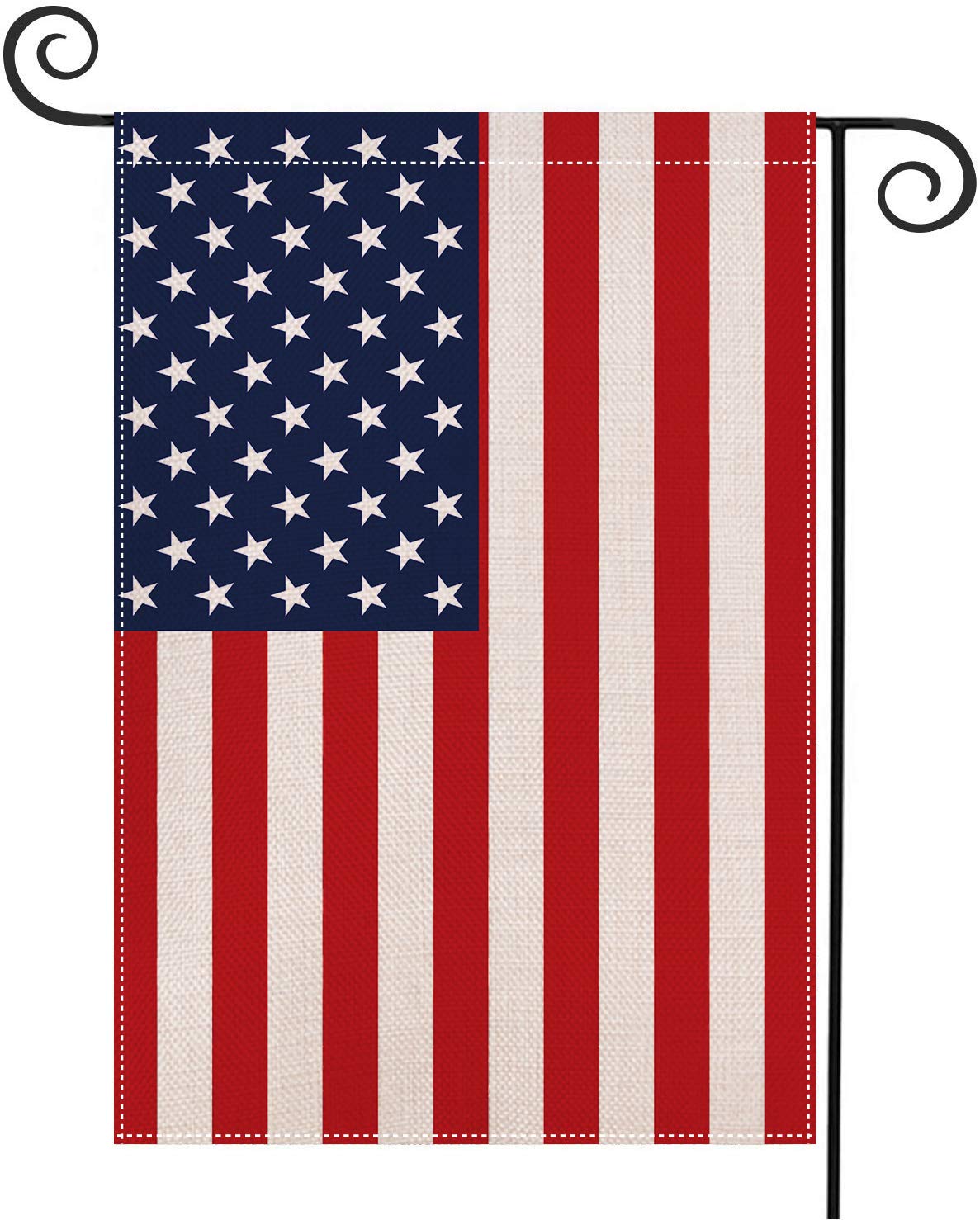 Acerich American Flag - Memorial Day Garden Flag - Outdoor Patriotic Garden Flag with Stars and Stripes - Perfect Decor for Outdoor Yard Porch Patio Farmhouse Lawn