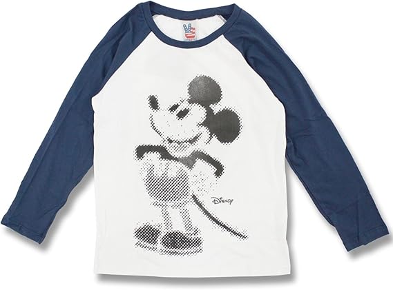 Amazon Junk Food ジャンクフード ミッキー Tシャツ Mickey ラグランt Sugar Newnavy S Tシャツ カットソー 通販