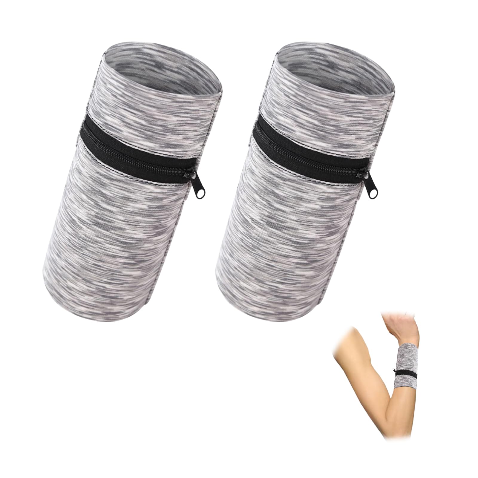 Wrist Wallet with Zipper, Running Accessories for Women Men,Suitable for All Kinds of Sports