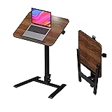 alawooder Mobile Folding Desk 25 Inch - No Assembly