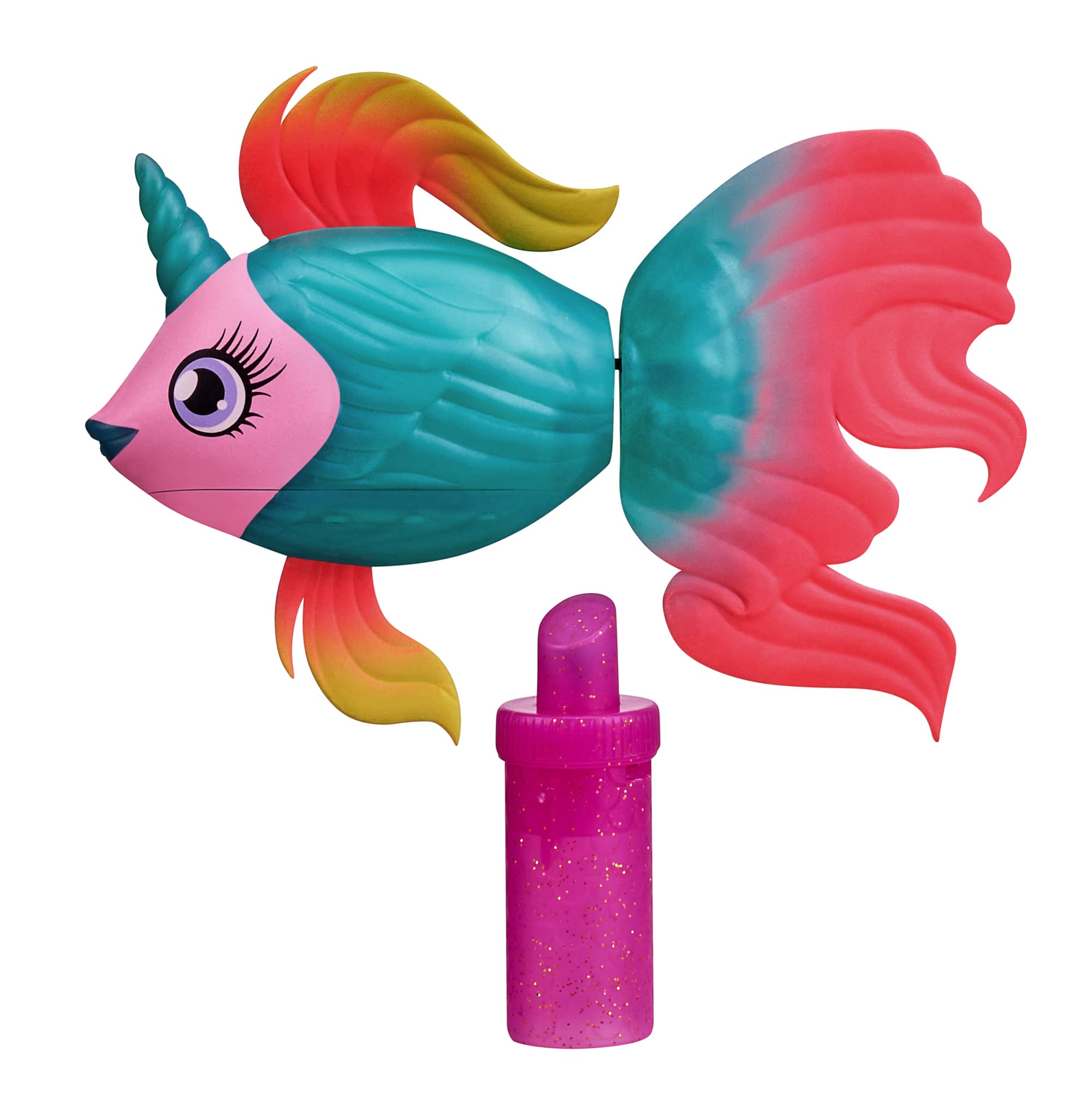 Lil' Dippers: Fantasea | Interactive Toy Fish & Tank, Magically Comes Alive in Water, Feed and Swims Like A Real Fish