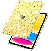 UUcovers Clear Back Case for iPad Pro 11 inch 4th/3rd/2nd/1st Generation (2022/2021/2020/2018) Transparent Soft TPU Shockproof Silicone Bumper Lightweight Anti-Yellow Crystal Protective Cover,Clear