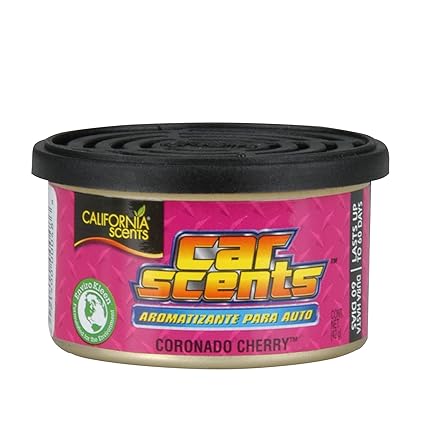 California Scents 7028 Lufterfrischer für Auto, Taxi, Büro, Zuhause, Duftrichtung Kirsche (Coronado Cherry), 1 Stück