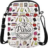 MAOFAED Para Educator Gift, Paraprofessional Crossbody Bag, I'm A Paraprofessional What's Your Superpower (paraprofessional superpower)