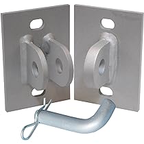thumbnail interactive-video image 1 of Supply Dock Heavy Duty Female Corner Hardware With HDG Coating 1 of 10